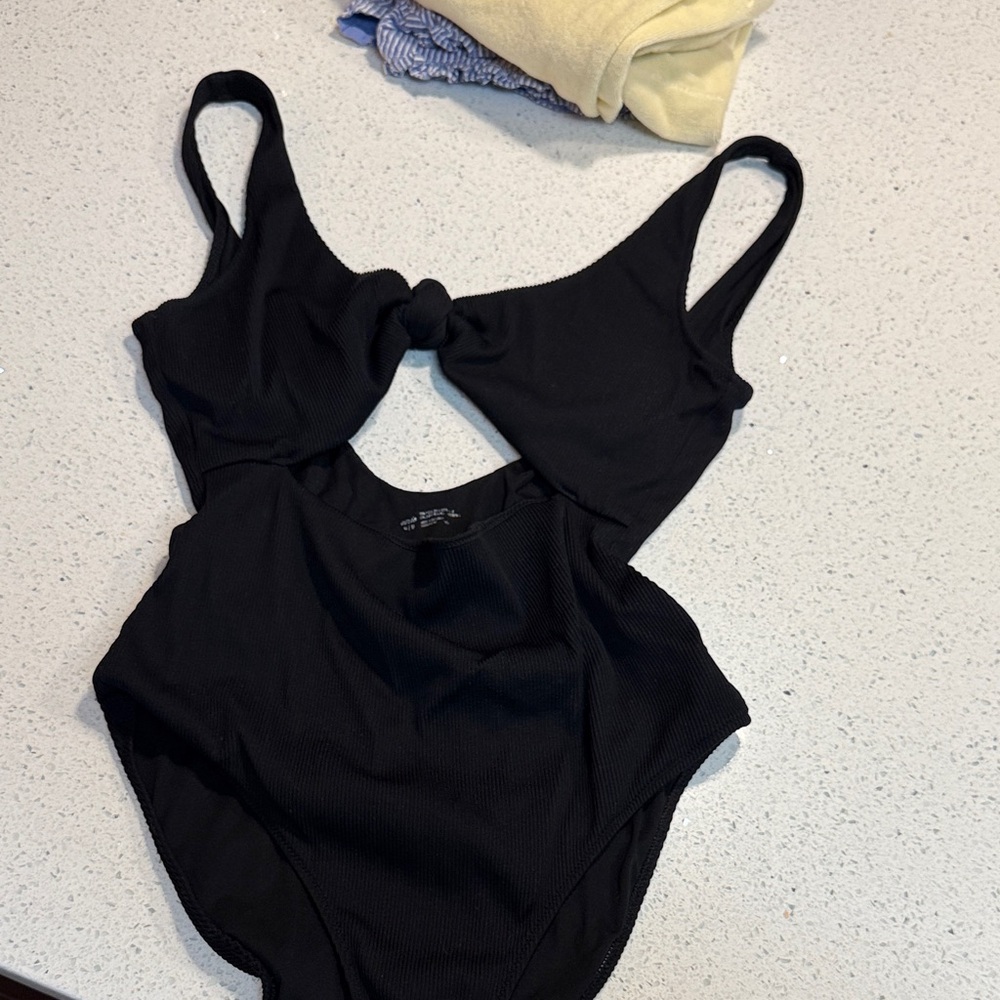 Aerie Black One Piece Swimsuit - Picture 2 of 7